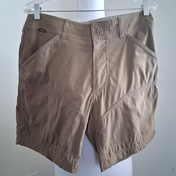 Kuhl Renegade 8 Inch Mens Olive Green  Shorts Size 32 - Picture 2 of 8